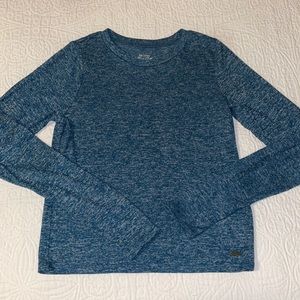 Hollister Blue Blend long sleeve top